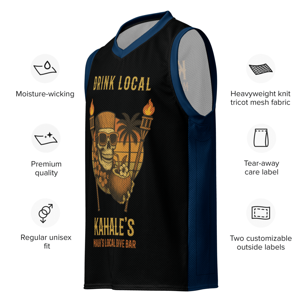 Drink Local Premium basketball jersey - Image 14