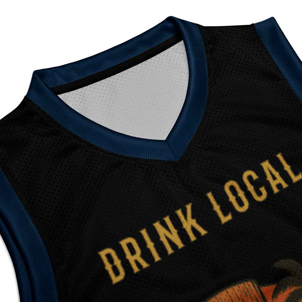 Drink Local Premium basketball jersey - Image 9