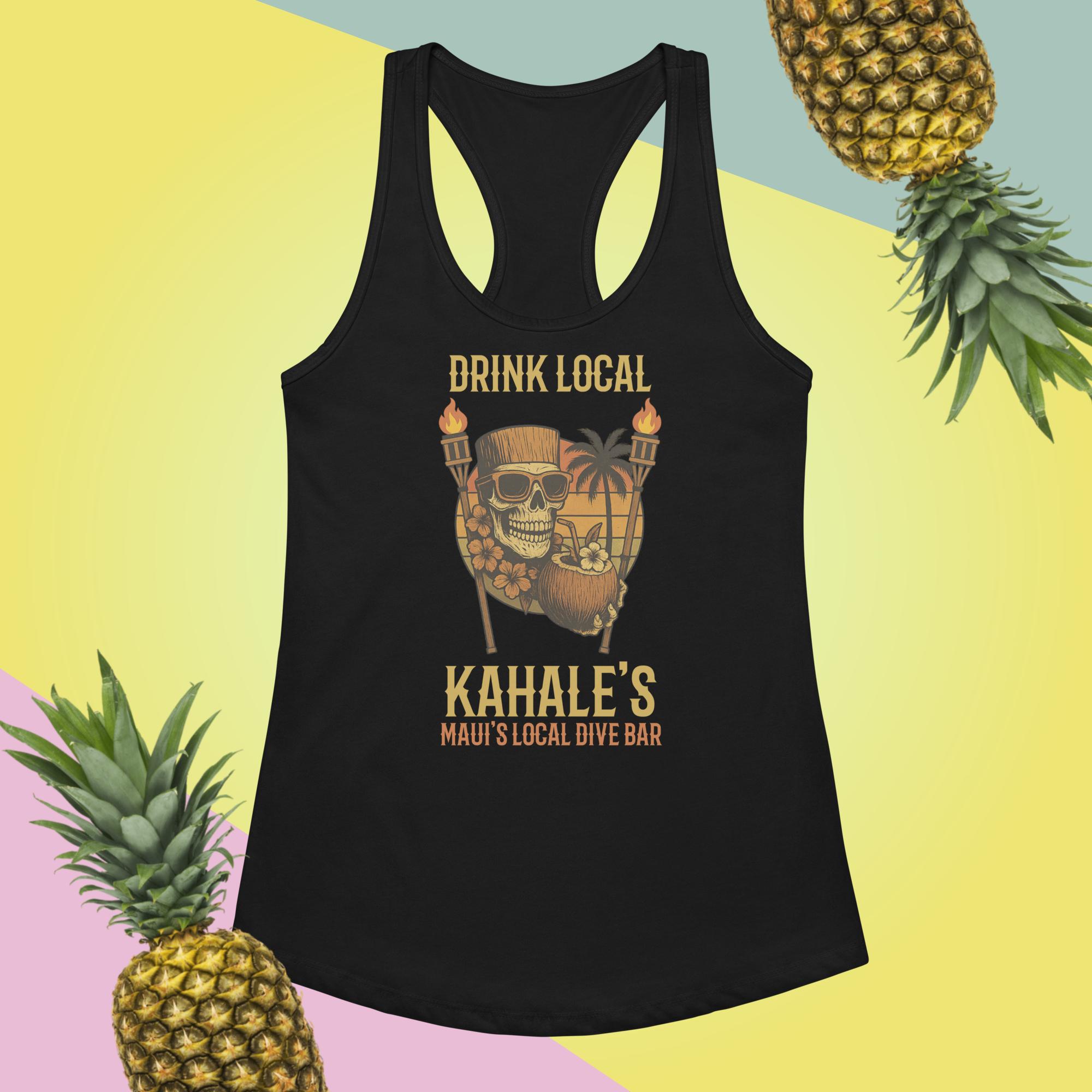Women’s fitted racerback tank top