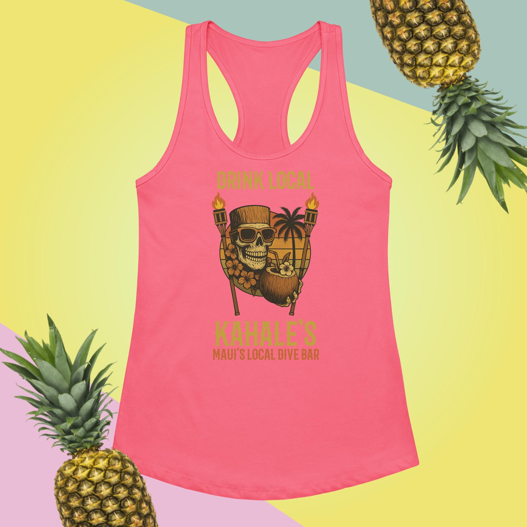 Women’s fitted racerback tank top - Image 3