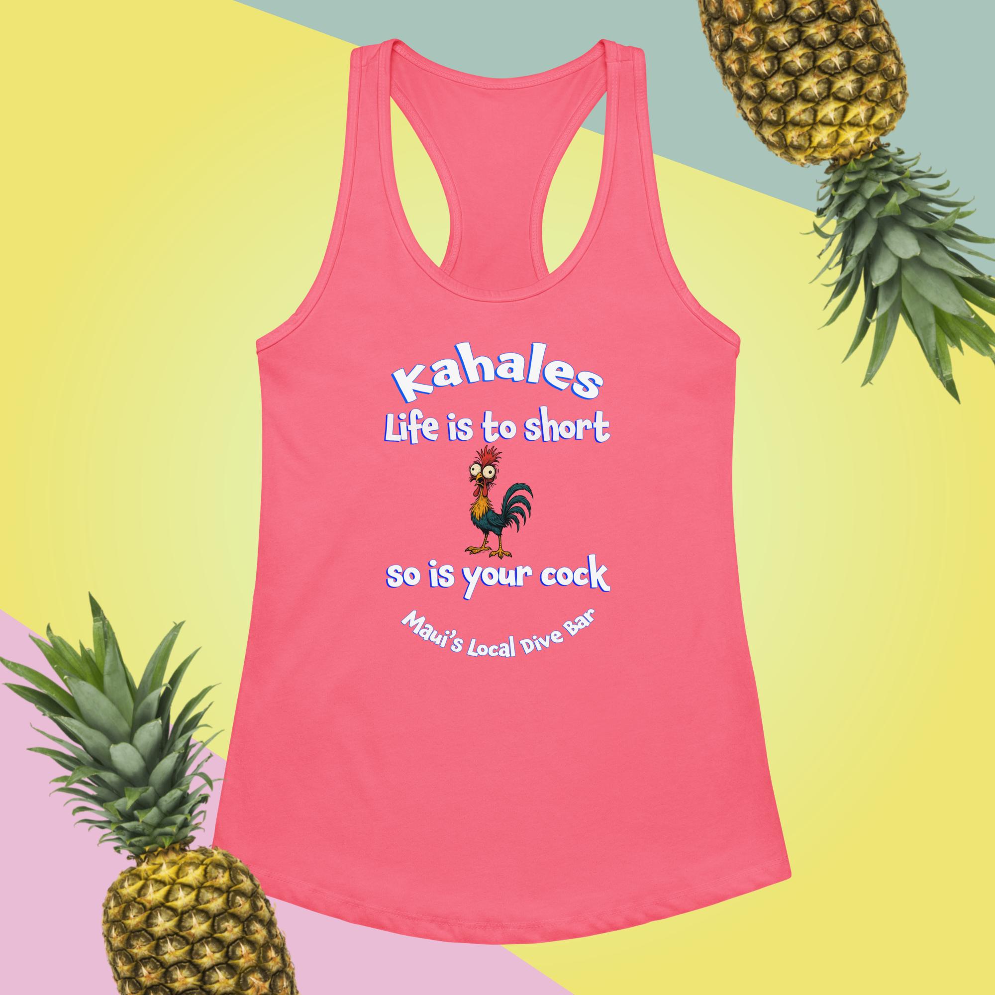 Life is to Short Women’s Racerback Tank Top - Image 3