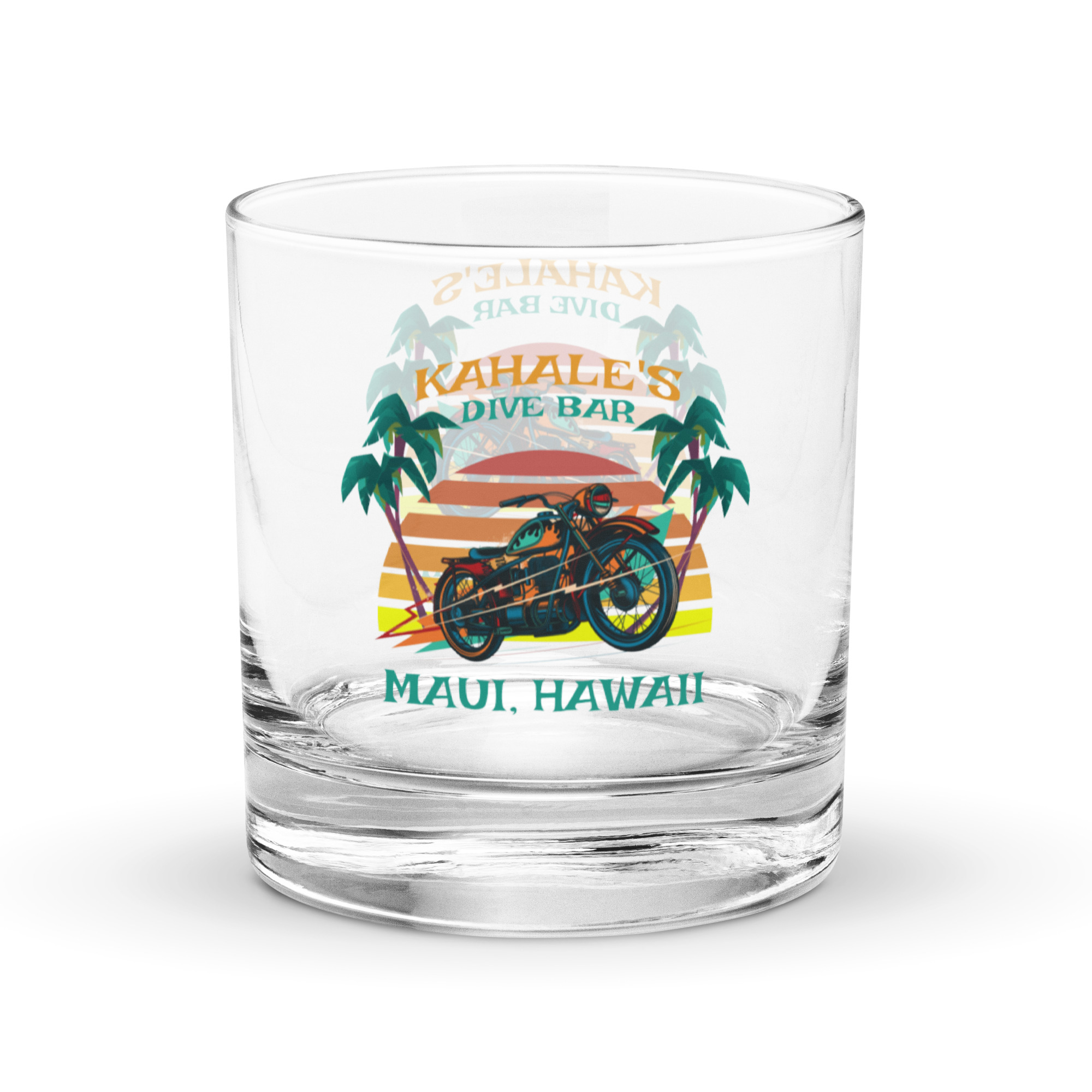 Kahale's Heritage Rocks glass