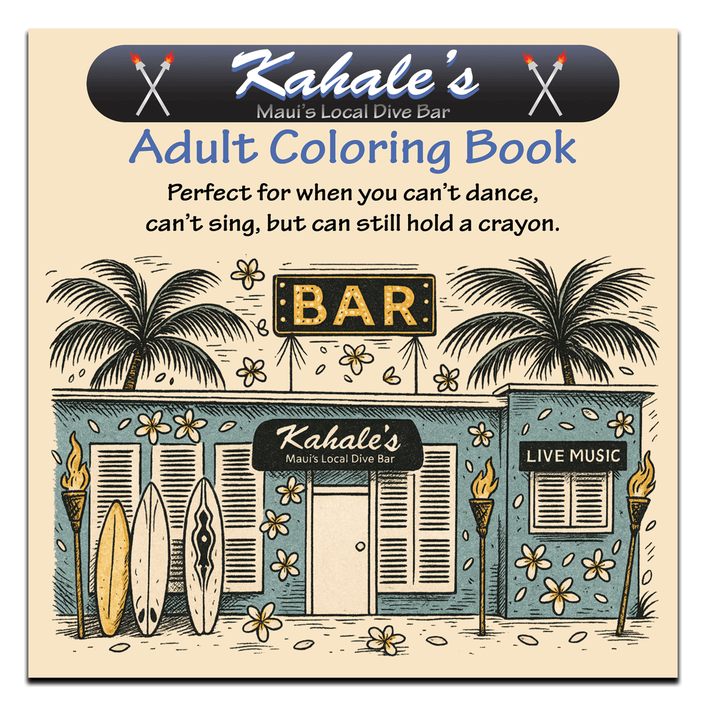 Kahale's Adult Coloring Book